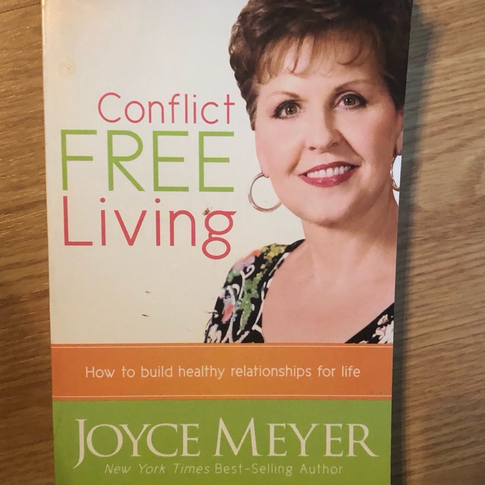 Joyce Meyer Conflict Free Living book NEW